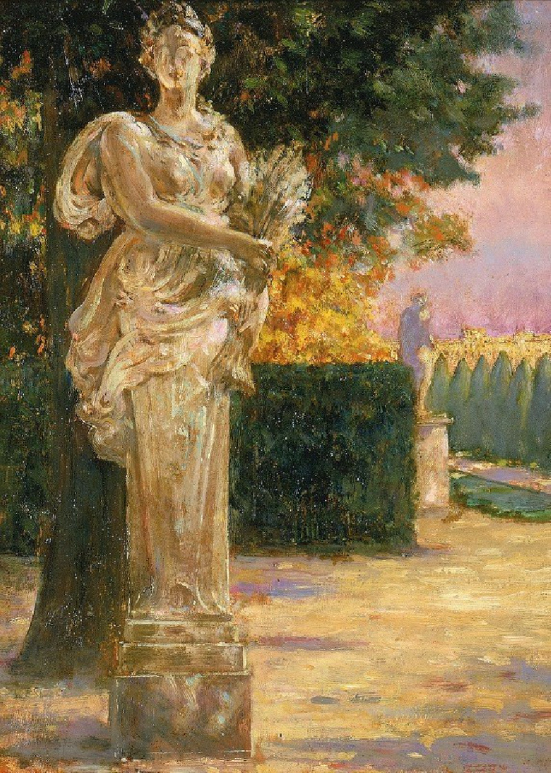 James Carroll Beckwith reprodukcija Terminal Figure of Ceres (1911), VISOS REPRODUKCIJOS , paveikslai, reprodukcijos internetu