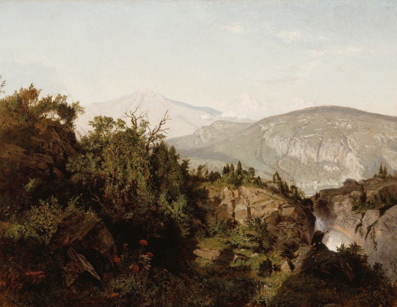 William Trost Richards reprodukcija In the Adirondack Mountains (1857), VISOS REPRODUKCIJOS , paveikslai, reprodukcijos inter...