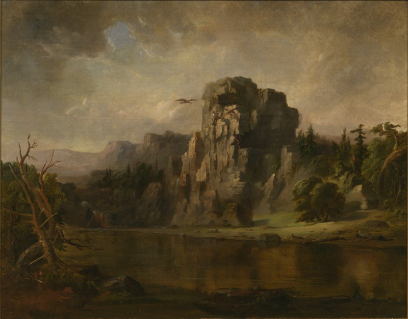 Robert S. Duncanson reprodukcija Robbing the Eagle’s Nest (1856), VISOS REPRODUKCIJOS , paveikslai, reprodukcijos internetu