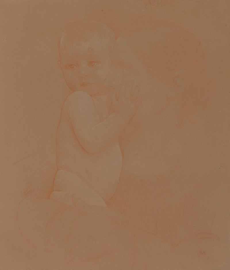 Child (1900) reproduction of painting by Charles Mertens. ALL GICLEE PRINTS