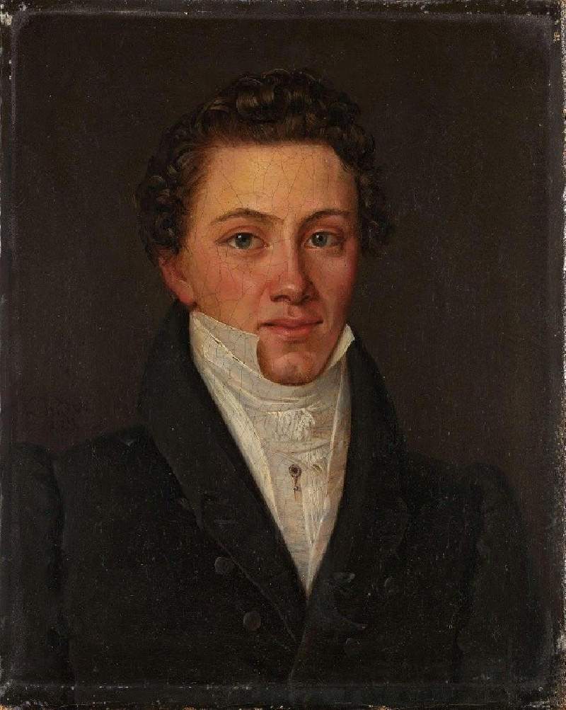 Knud Baade reprodukcija Portrait of Johan Tscherning (1829), VISOS REPRODUKCIJOS , paveikslai, reprodukcijos internetu