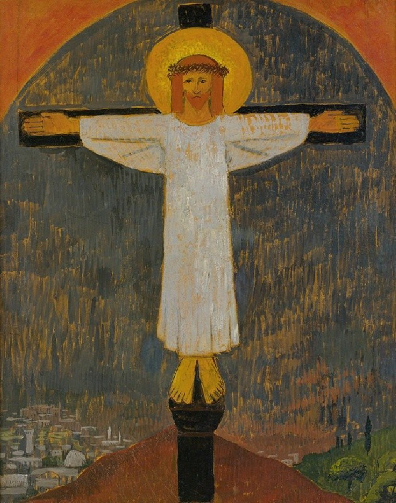 Le Christ Blanc reproduction of painting by Paul Sérusier. ALL GICLEE PRINTS