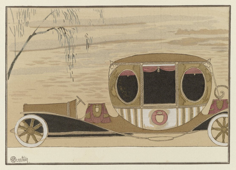 Charles Martin reprodukcija Carrosse automobile de grand gala (1914), VISOS REPRODUKCIJOS , paveikslai, reprodukcijos internetu