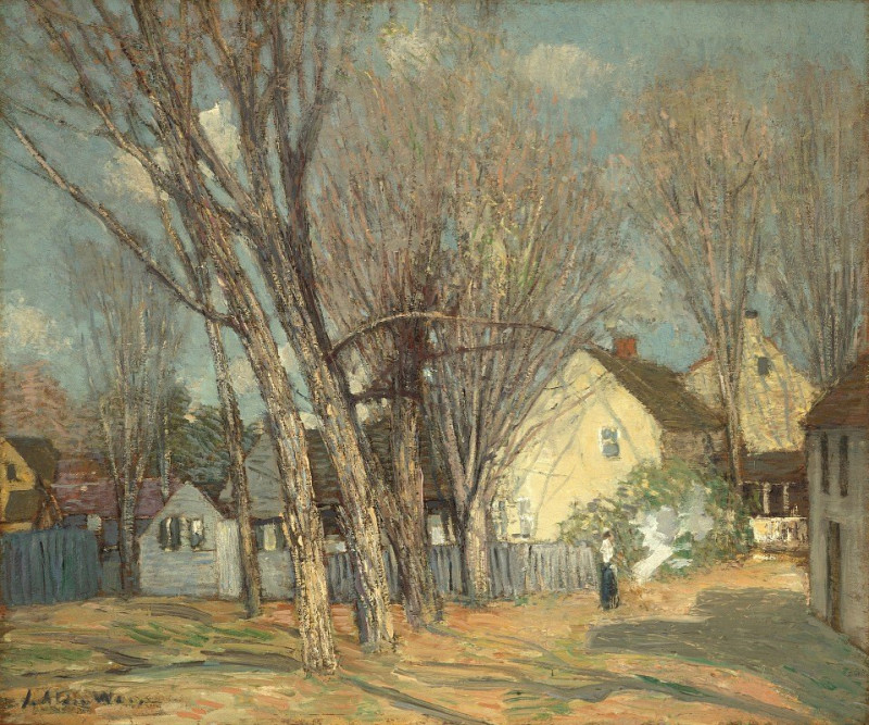 Windham Village (c.1913–14) reproduction of painting by Julian Alden Weir. ALL GICLEE PRINTS