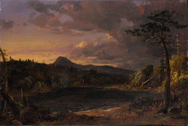 Jasper Francis Cropsey reprodukcija Catskill Creek (1850), VISOS REPRODUKCIJOS , paveikslai, reprodukcijos internetu