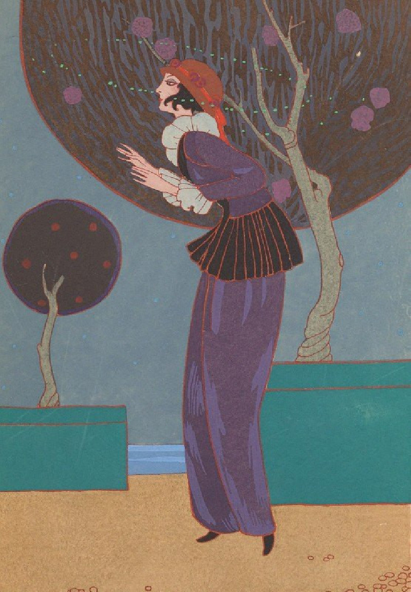 Les Lucioles (1913) reproduction of painting by Charles Martin. ALL GICLEE PRINTS