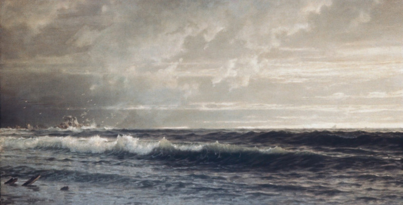 Near Land’s End, Cornwall (1879) reproduction of painting by William Trost Richards. ALL GICLEE PRINTS