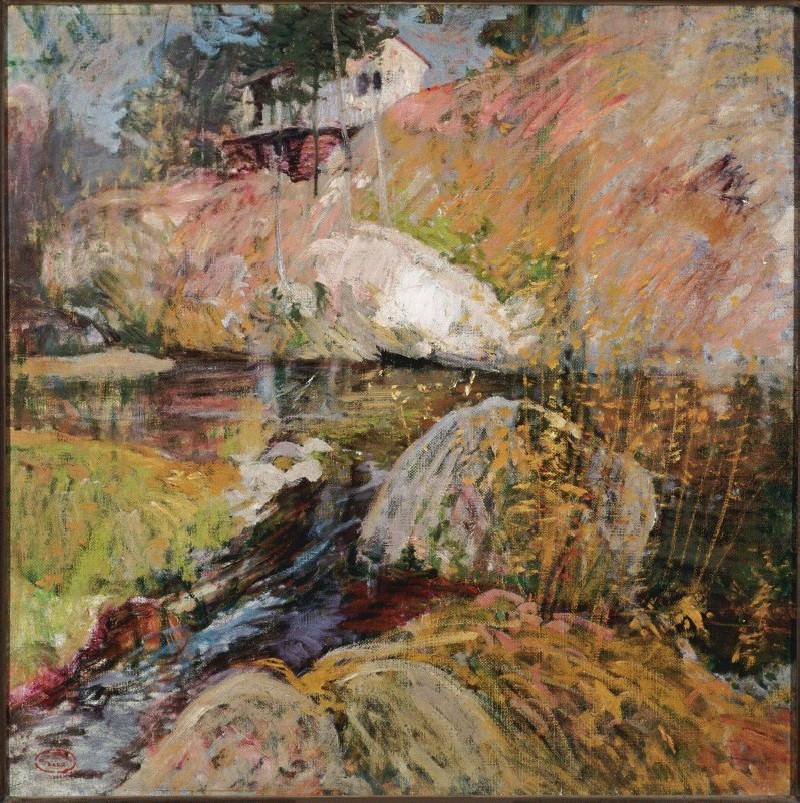 My Summer Studio reproduction of painting by John Henry Twachtman. ALL GICLEE PRINTS