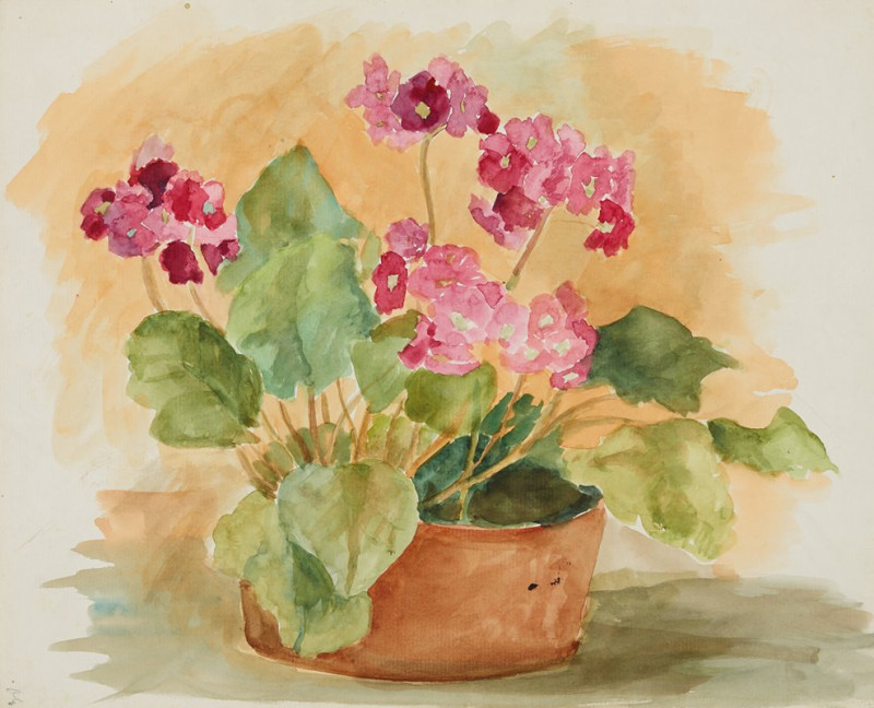 Blumenstillleben (after 1938) reproduction of painting by Anny Dollschein. ALL GICLEE PRINTS