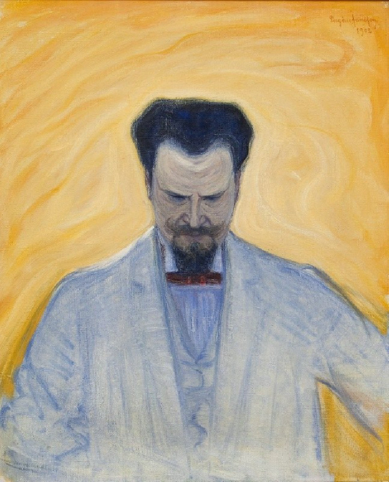 Eugène Jansson reprodukcija Portrait of Ernest Thiel (1902), VISOS REPRODUKCIJOS , paveikslai, reprodukcijos internetu