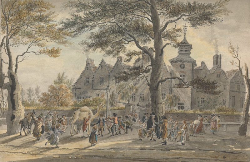 Fountain’s Boarding School, Marylebone (1780) reproduction of painting by James Miller. ALL GICLEE PRINTS