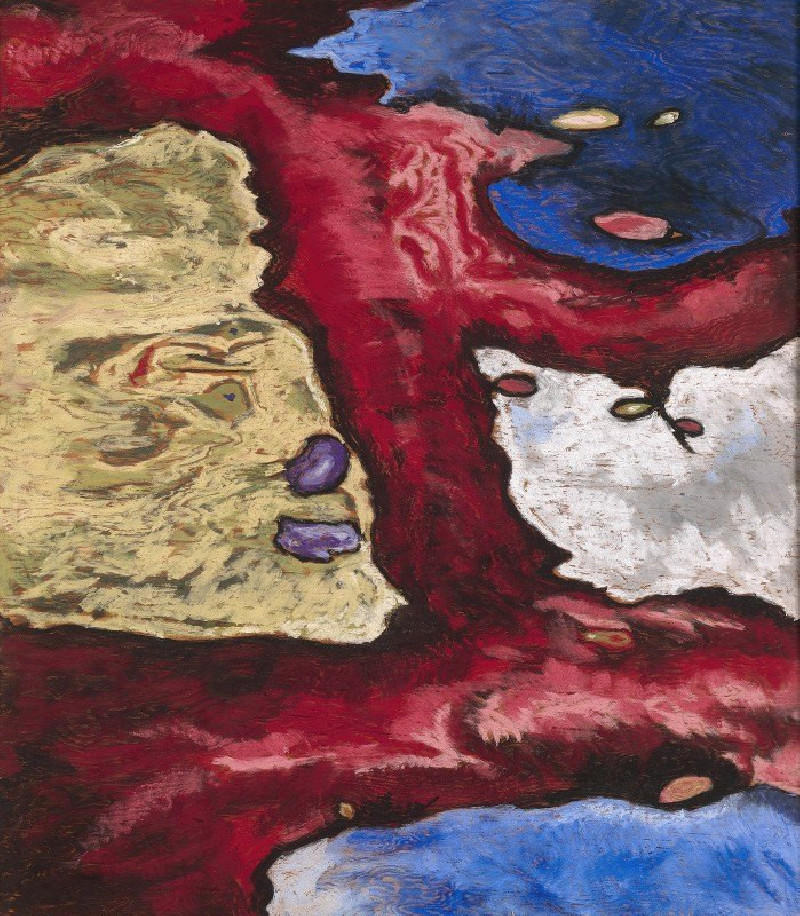 Tree Forms and Water (circa 1928) reproduction of painting by Arthur Dove. ALL GICLEE PRINTS