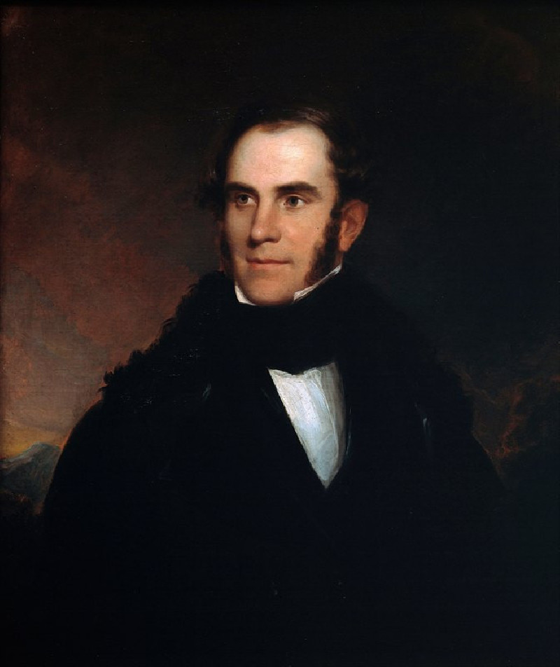 Portrait of Thomas Cole (1837) reproduction of painting by Asher Brown Durand. ALL GICLEE PRINTS