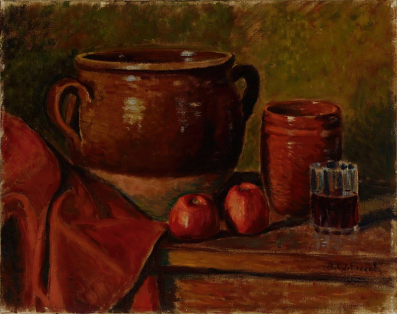 Alfred William Finch reprodukcija Still Life (1923), Natiurmortas , paveikslai, reprodukcijos internetu