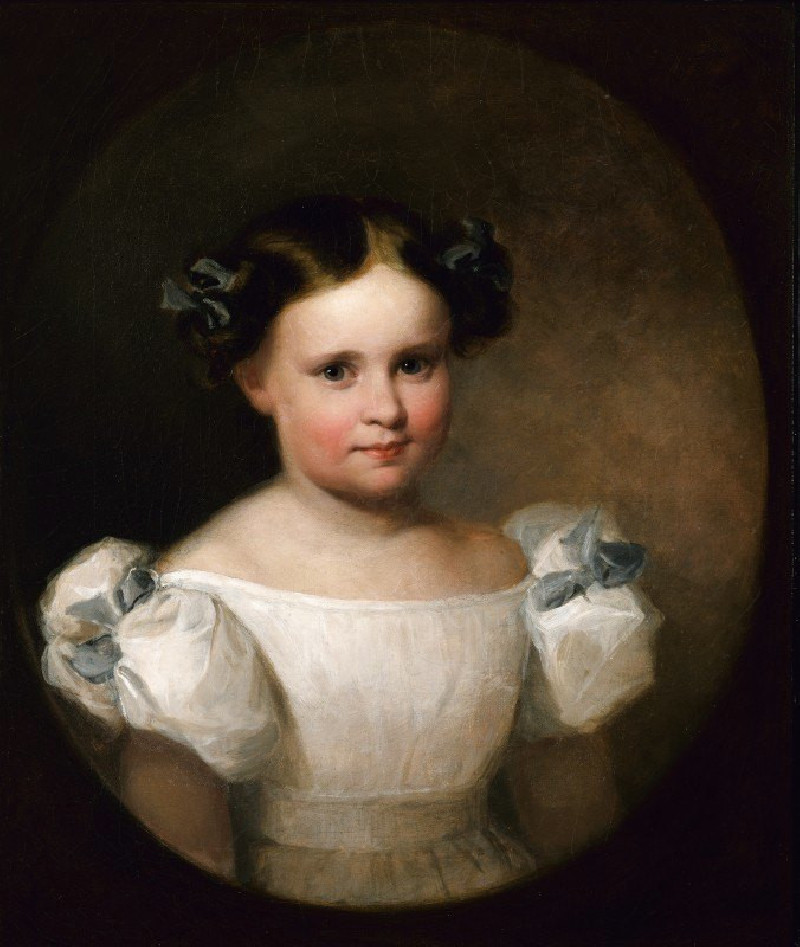 Georgianna Frances Adams (1835) reproduction of painting by Asher Brown Durand. ALL GICLEE PRINTS