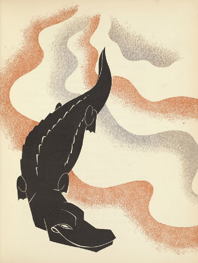 Pierre Pinsard reprodukcija Why no one ever carries the alligator down to the water (1929), VISOS REPRODUKCIJOS , paveikslai,...