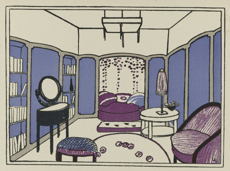 Lucie Renaudot reprodukcija Furnishings and Interiors (1921), VISOS REPRODUKCIJOS , paveikslai, reprodukcijos internetu