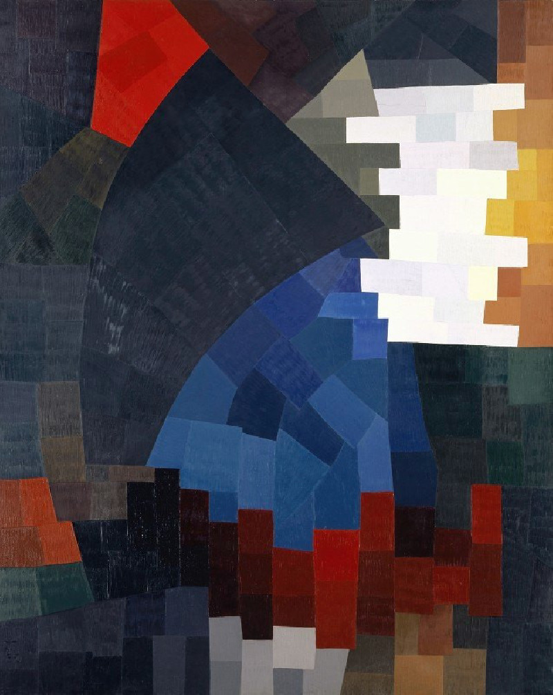 composition (1932) reproduction of painting by Otto Freundlich. ALL GICLEE PRINTS