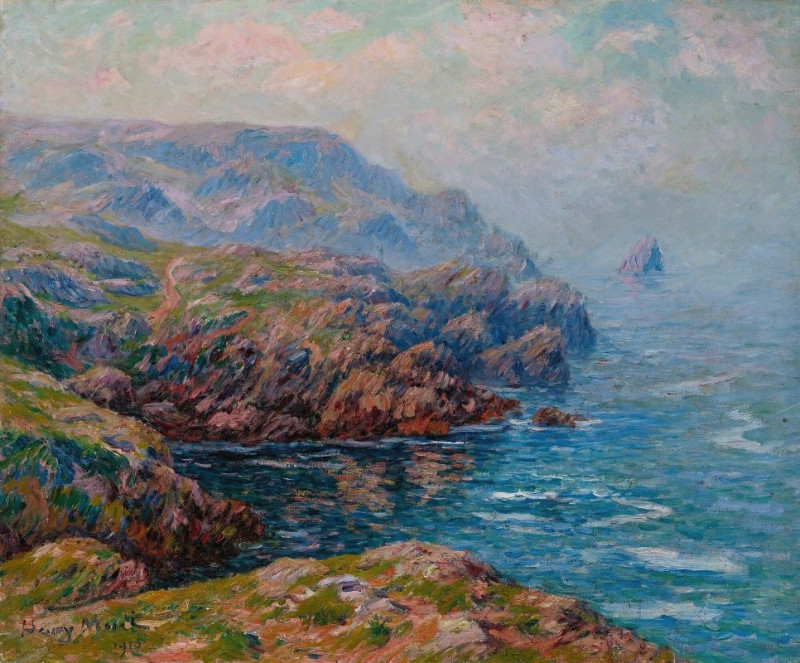 La Terre De Cléden (1910) reproduction of painting by Henry Moret. ALL GICLEE PRINTS