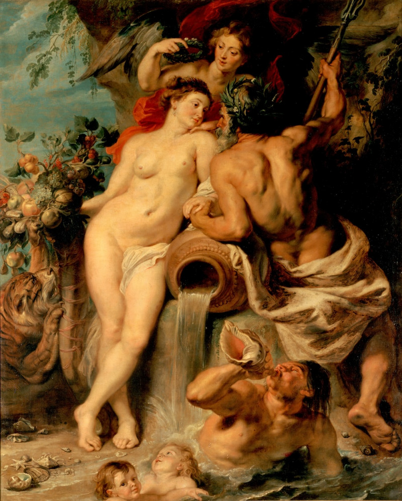 The Union of Earth and Water reproduction of painting by Peter Paul Rubens. ALL GICLEE PRINTS